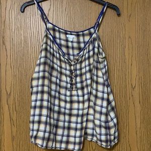 Gap Plaid Tank